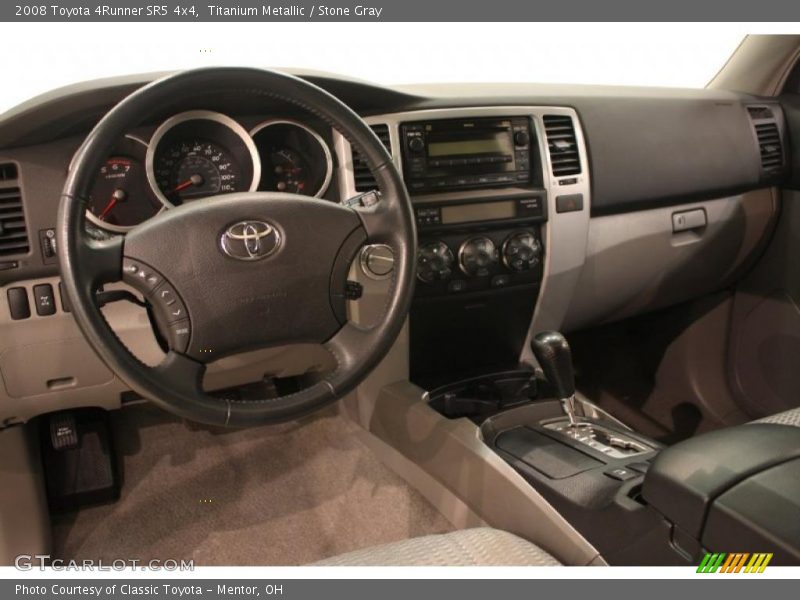 Titanium Metallic / Stone Gray 2008 Toyota 4Runner SR5 4x4