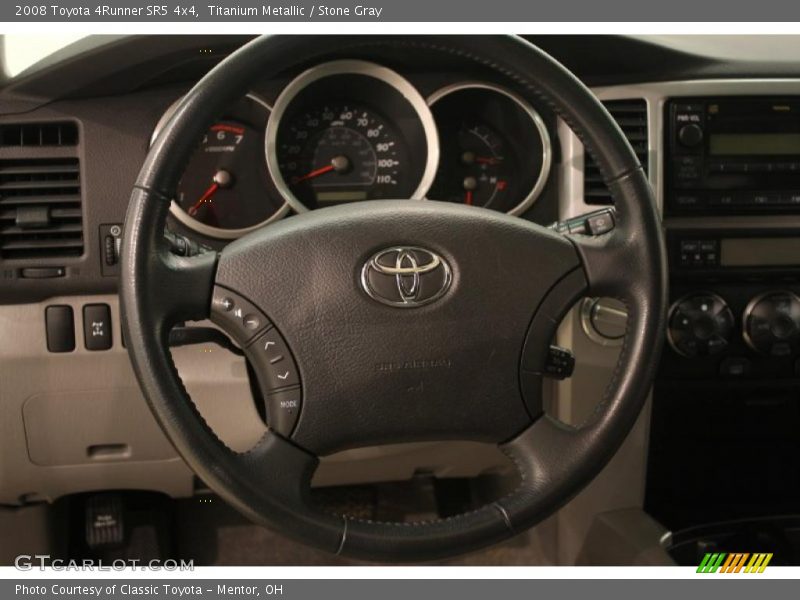 Titanium Metallic / Stone Gray 2008 Toyota 4Runner SR5 4x4