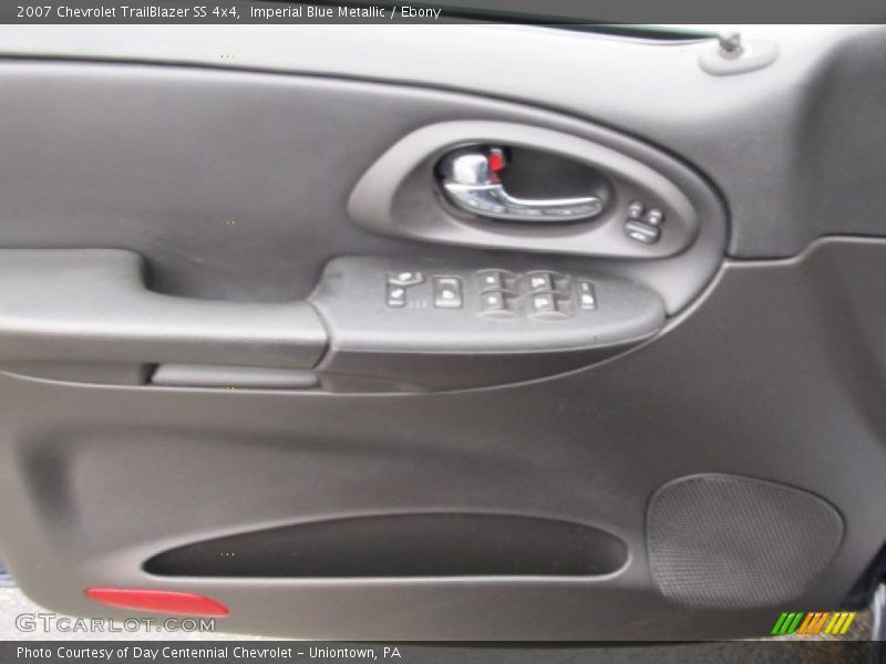 Imperial Blue Metallic / Ebony 2007 Chevrolet TrailBlazer SS 4x4