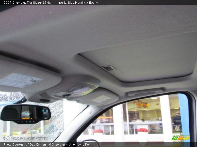 Imperial Blue Metallic / Ebony 2007 Chevrolet TrailBlazer SS 4x4