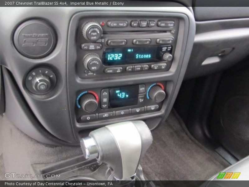 Imperial Blue Metallic / Ebony 2007 Chevrolet TrailBlazer SS 4x4
