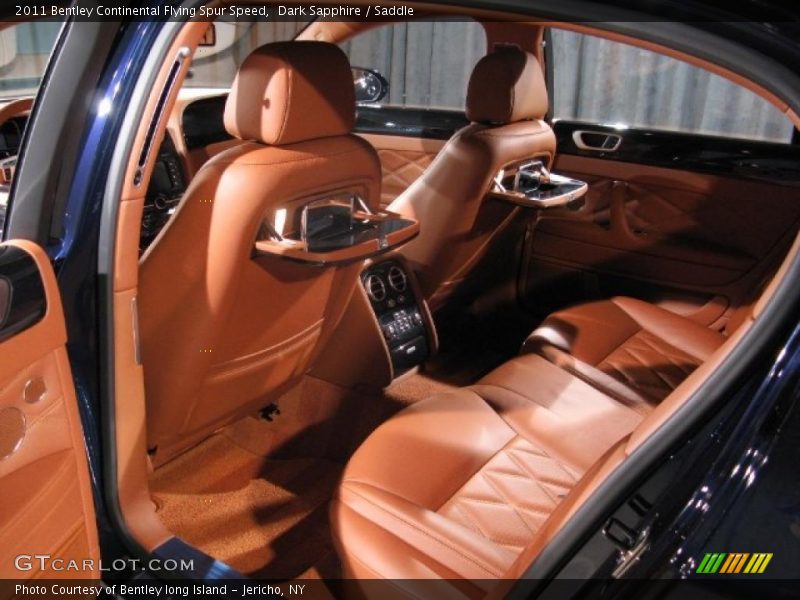  2011 Continental Flying Spur Speed Saddle Interior