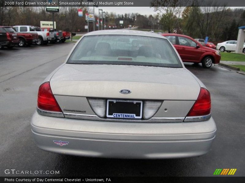 Smokestone Metallic / Medium Light Stone 2008 Ford Crown Victoria LX