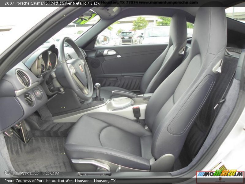 2007 Cayman S Black Interior