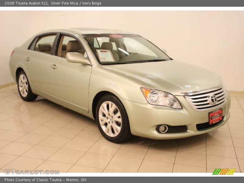 Silver Pine Mica / Ivory Beige 2008 Toyota Avalon XLS