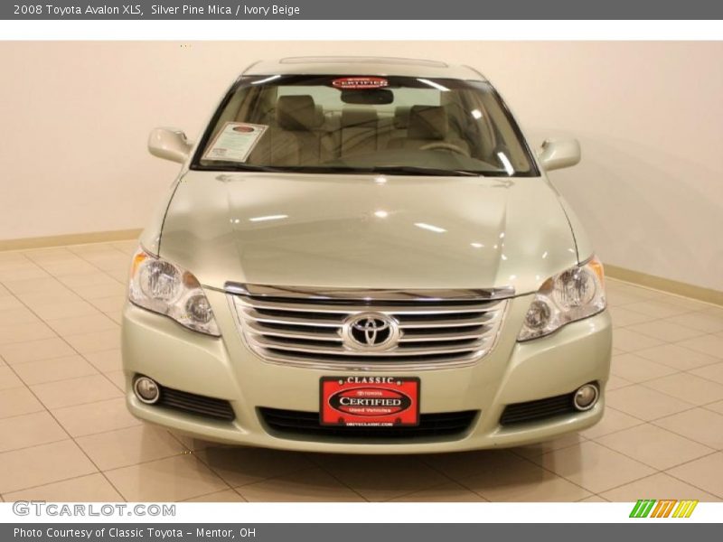 Silver Pine Mica / Ivory Beige 2008 Toyota Avalon XLS