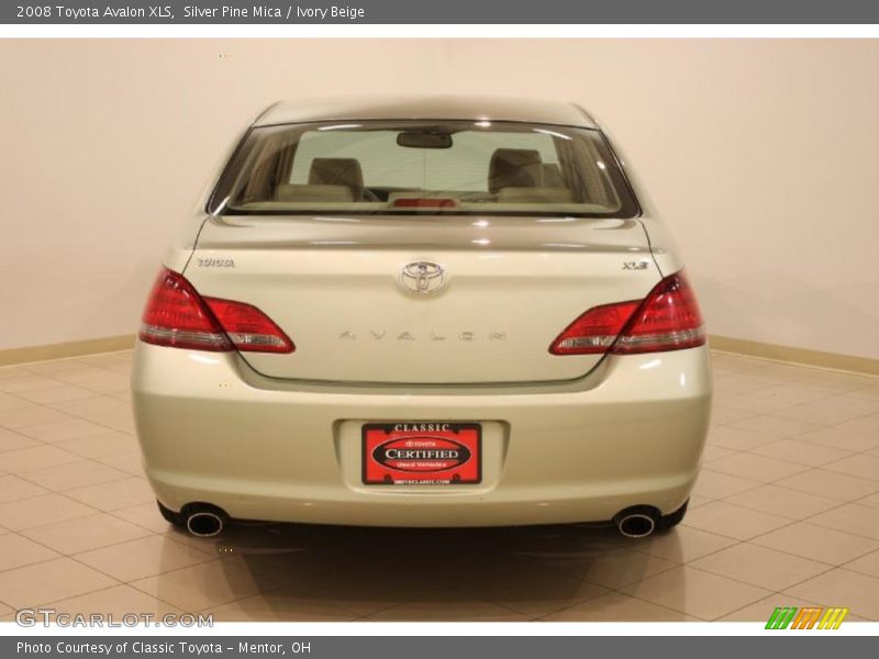 Silver Pine Mica / Ivory Beige 2008 Toyota Avalon XLS