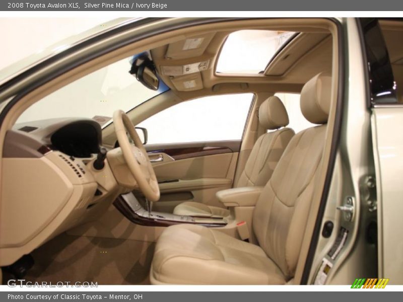 Silver Pine Mica / Ivory Beige 2008 Toyota Avalon XLS