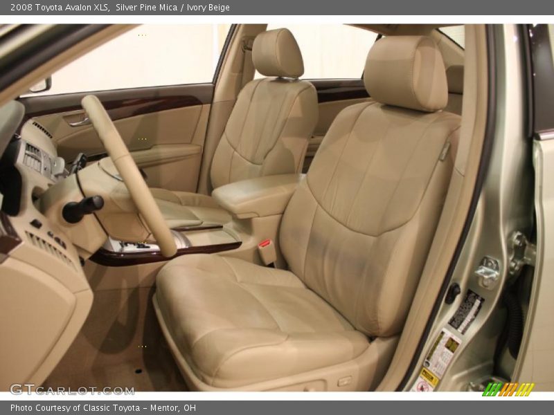 Silver Pine Mica / Ivory Beige 2008 Toyota Avalon XLS