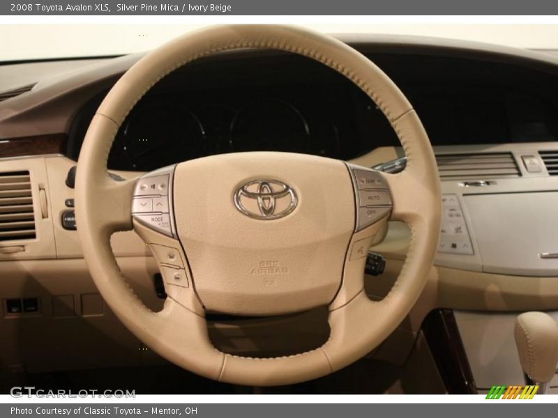 Silver Pine Mica / Ivory Beige 2008 Toyota Avalon XLS