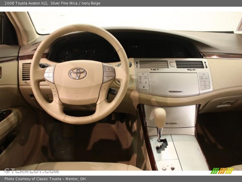 Silver Pine Mica / Ivory Beige 2008 Toyota Avalon XLS