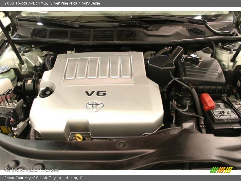 Silver Pine Mica / Ivory Beige 2008 Toyota Avalon XLS