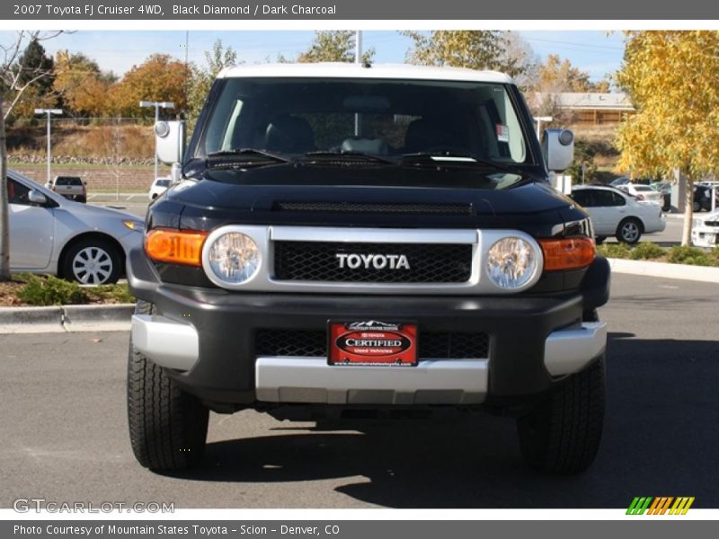 Black Diamond / Dark Charcoal 2007 Toyota FJ Cruiser 4WD