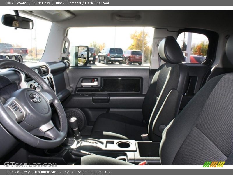 Black Diamond / Dark Charcoal 2007 Toyota FJ Cruiser 4WD