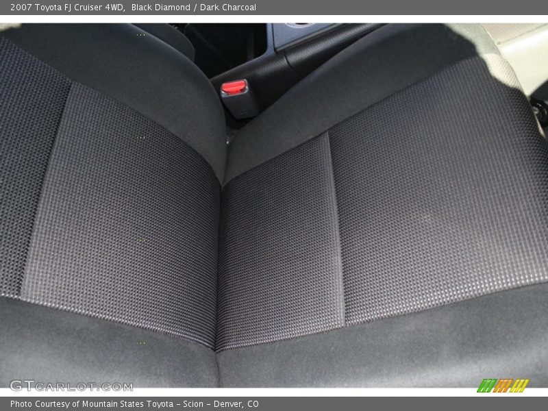  2007 FJ Cruiser 4WD Dark Charcoal Interior