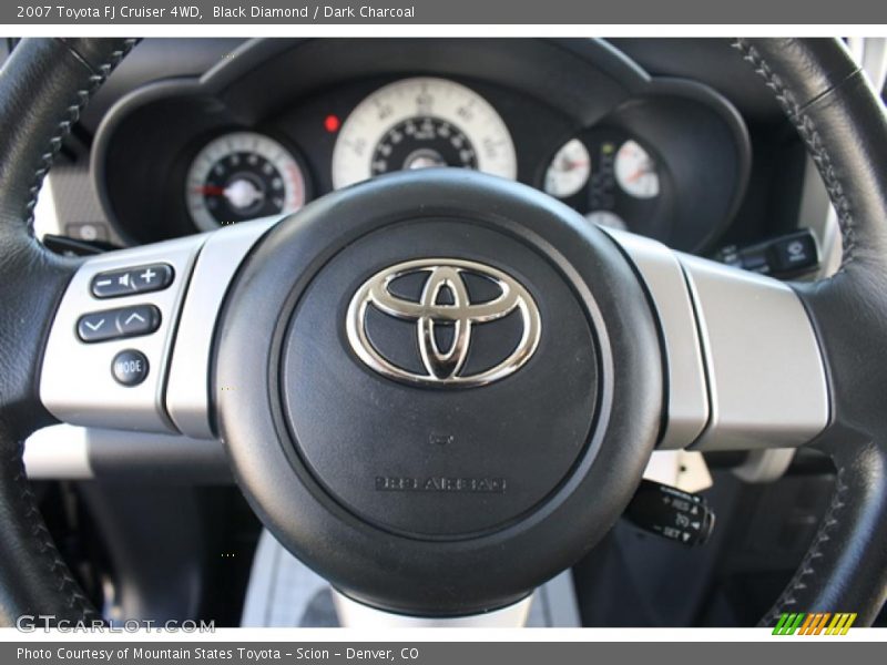 Black Diamond / Dark Charcoal 2007 Toyota FJ Cruiser 4WD
