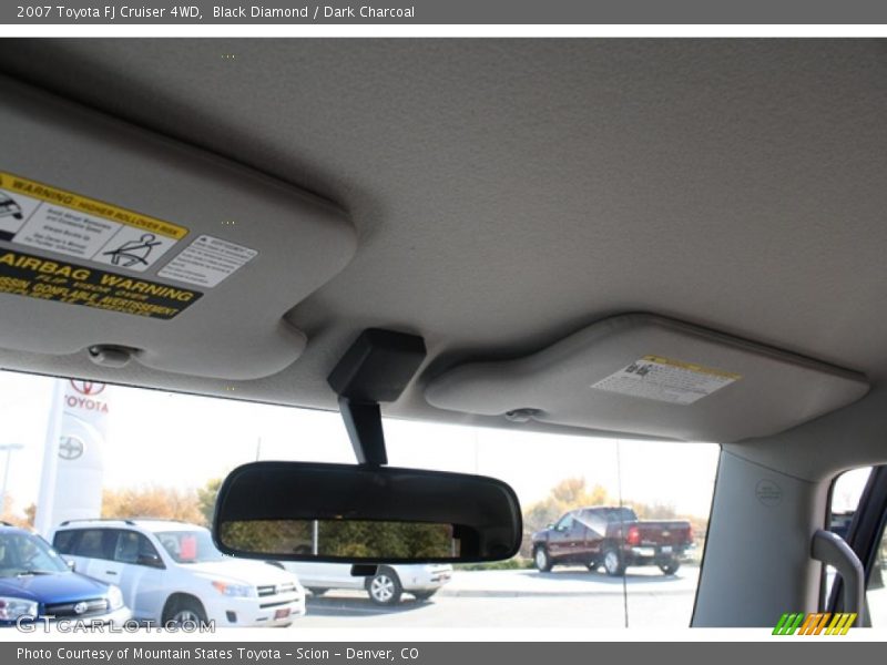 Black Diamond / Dark Charcoal 2007 Toyota FJ Cruiser 4WD
