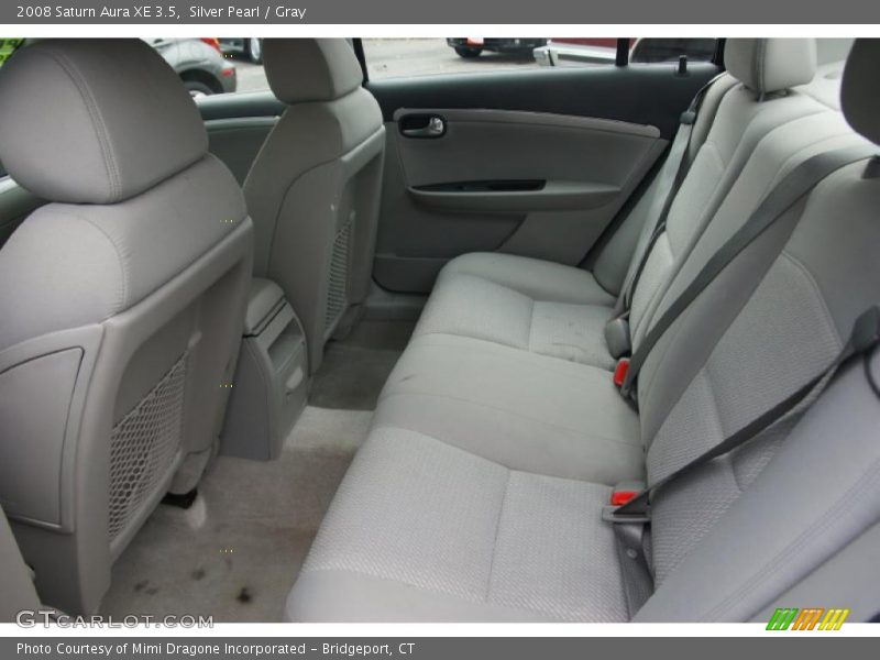  2008 Aura XE 3.5 Gray Interior