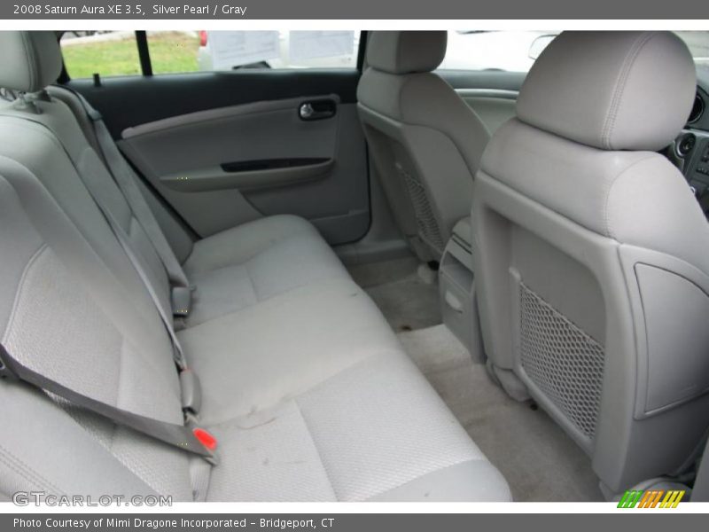  2008 Aura XE 3.5 Gray Interior