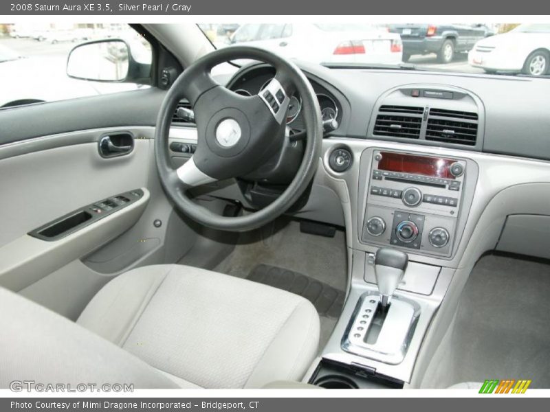 Dashboard of 2008 Aura XE 3.5