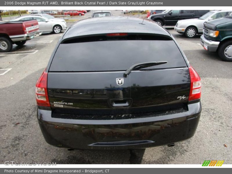 Brilliant Black Crystal Pearl / Dark Slate Gray/Light Graystone 2006 Dodge Magnum R/T AWD