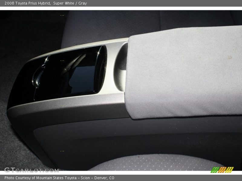 Super White / Gray 2008 Toyota Prius Hybrid