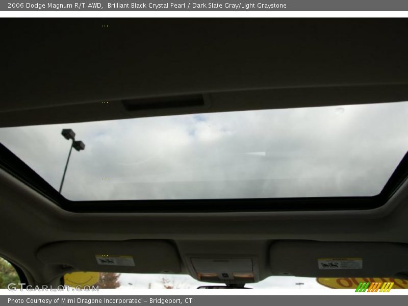 Brilliant Black Crystal Pearl / Dark Slate Gray/Light Graystone 2006 Dodge Magnum R/T AWD