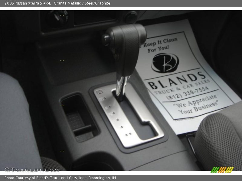 Granite Metallic / Steel/Graphite 2005 Nissan Xterra S 4x4