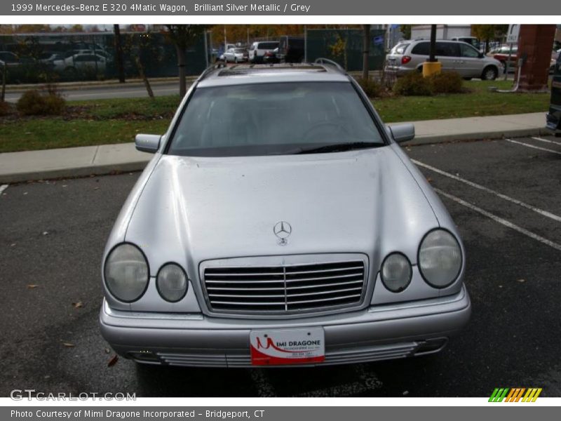 Brilliant Silver Metallic / Grey 1999 Mercedes-Benz E 320 4Matic Wagon