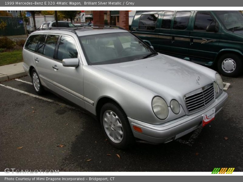 Brilliant Silver Metallic / Grey 1999 Mercedes-Benz E 320 4Matic Wagon