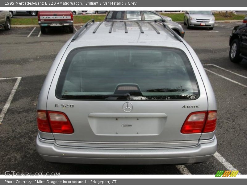 Brilliant Silver Metallic / Grey 1999 Mercedes-Benz E 320 4Matic Wagon