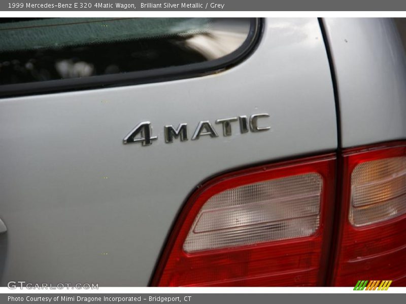 Brilliant Silver Metallic / Grey 1999 Mercedes-Benz E 320 4Matic Wagon