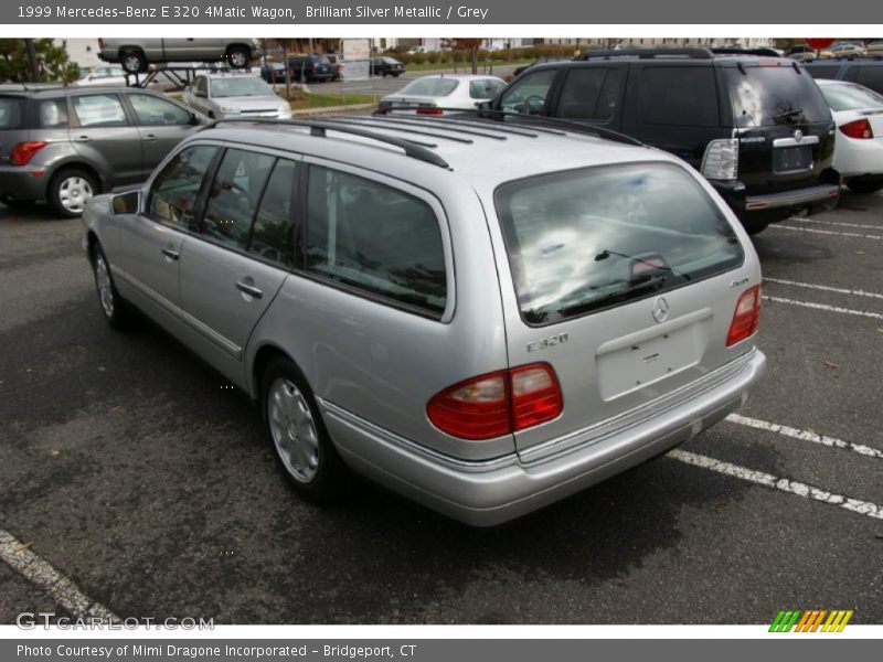 Brilliant Silver Metallic / Grey 1999 Mercedes-Benz E 320 4Matic Wagon