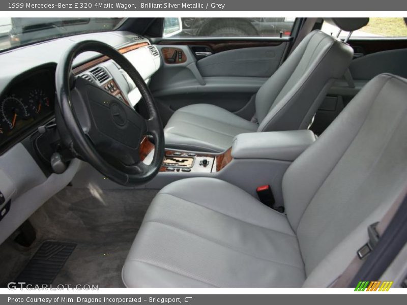 Grey Interior - 1999 E 320 4Matic Wagon 