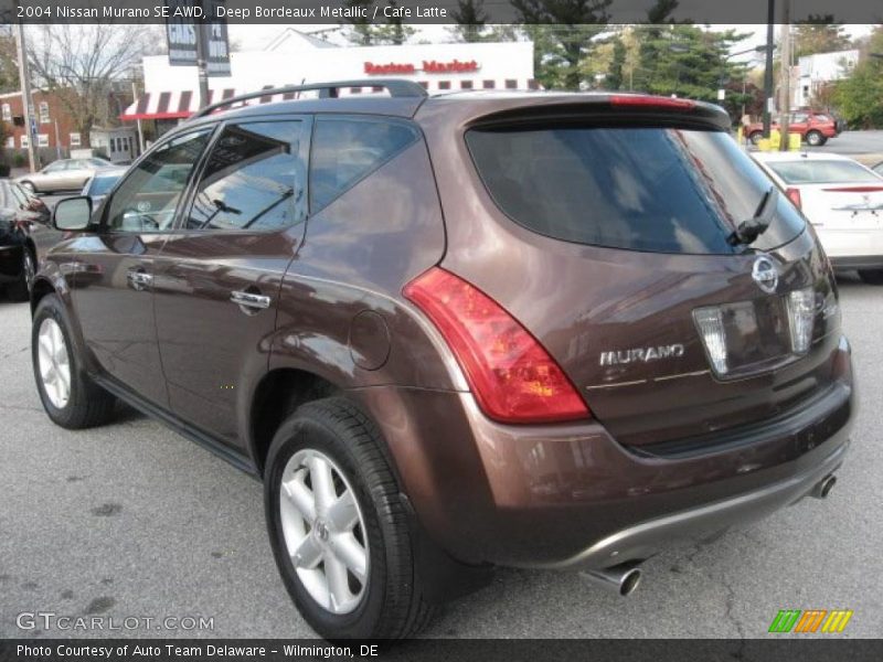 Deep Bordeaux Metallic / Cafe Latte 2004 Nissan Murano SE AWD