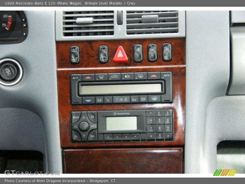 Controls of 1999 E 320 4Matic Wagon