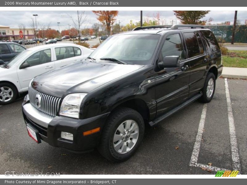 Black / Charcoal Black 2006 Mercury Mountaineer Luxury AWD