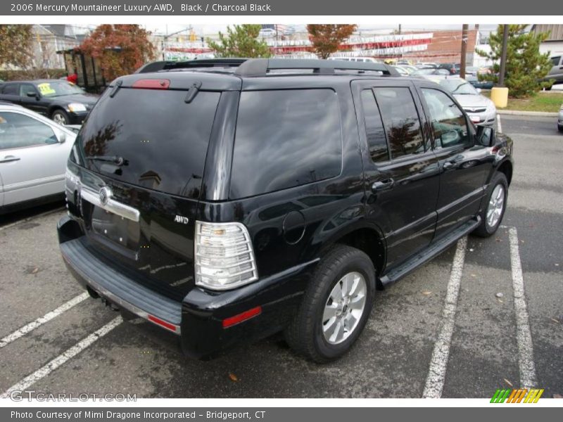 Black / Charcoal Black 2006 Mercury Mountaineer Luxury AWD