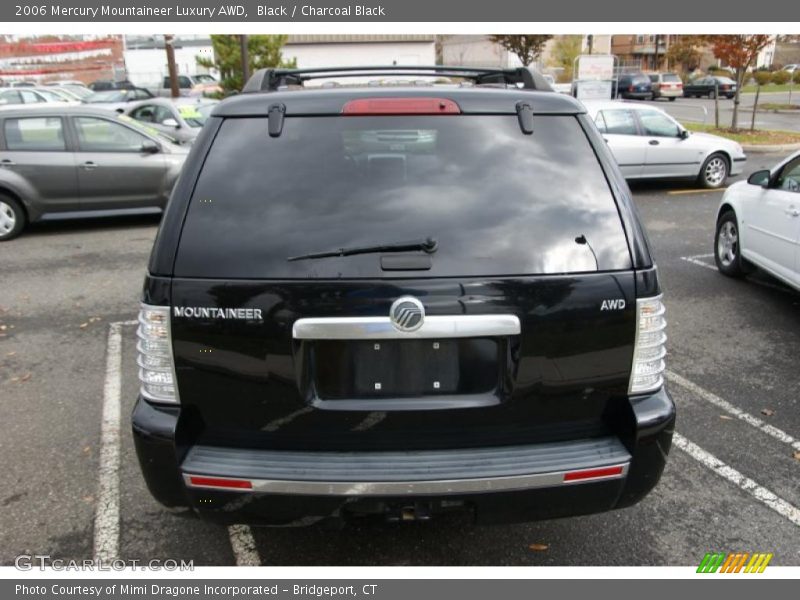 Black / Charcoal Black 2006 Mercury Mountaineer Luxury AWD