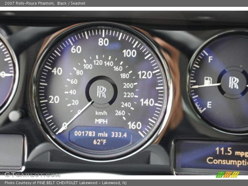 Black / Seashell 2007 Rolls-Royce Phantom