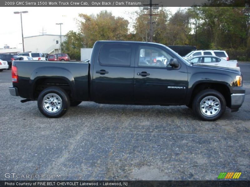 Onyx Black / Dark Titanium 2009 GMC Sierra 1500 Work Truck Crew Cab