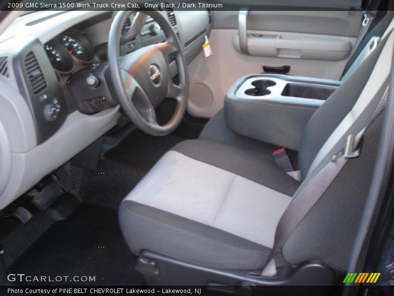 Onyx Black / Dark Titanium 2009 GMC Sierra 1500 Work Truck Crew Cab