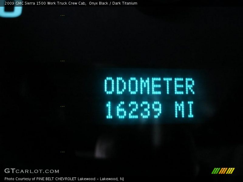 Onyx Black / Dark Titanium 2009 GMC Sierra 1500 Work Truck Crew Cab