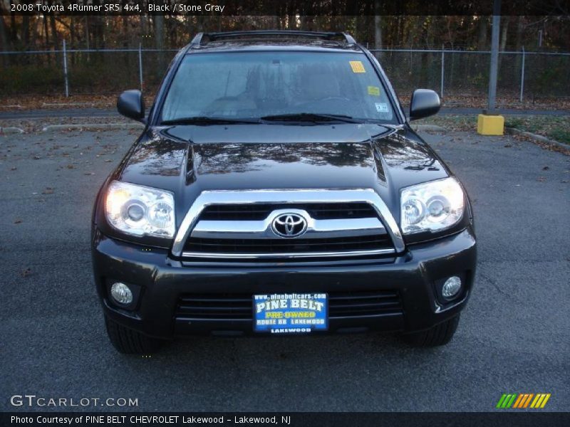 Black / Stone Gray 2008 Toyota 4Runner SR5 4x4