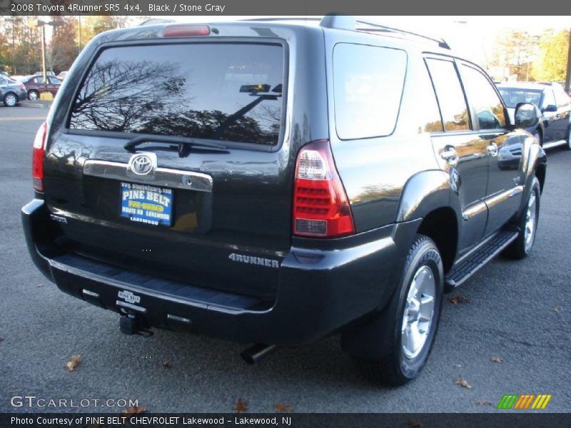 Black / Stone Gray 2008 Toyota 4Runner SR5 4x4