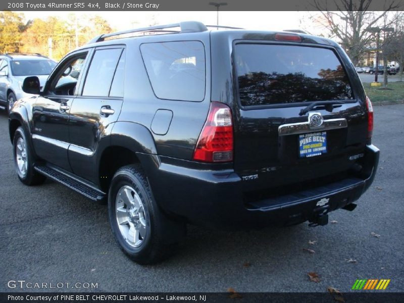 Black / Stone Gray 2008 Toyota 4Runner SR5 4x4