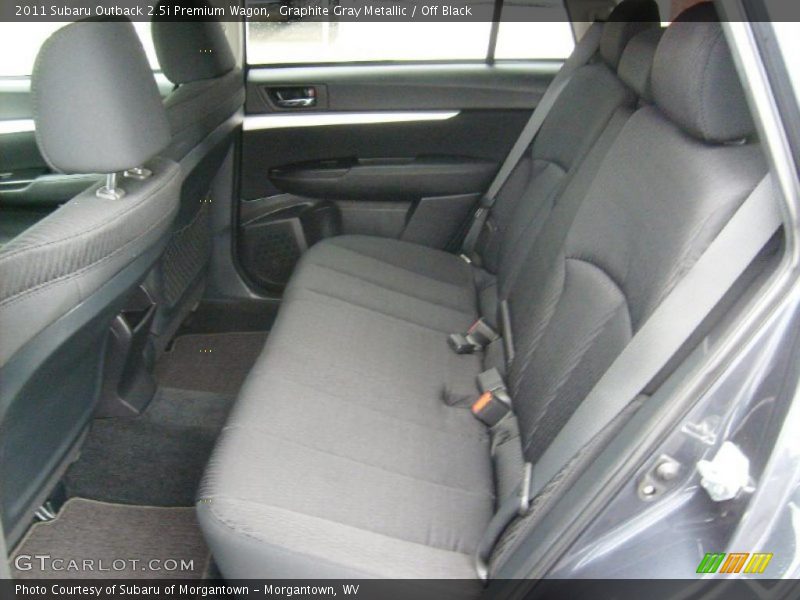  2011 Outback 2.5i Premium Wagon Off Black Interior