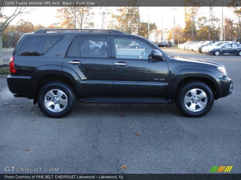 Black / Stone Gray 2008 Toyota 4Runner SR5 4x4