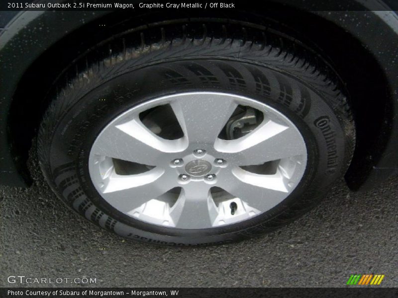  2011 Outback 2.5i Premium Wagon Wheel