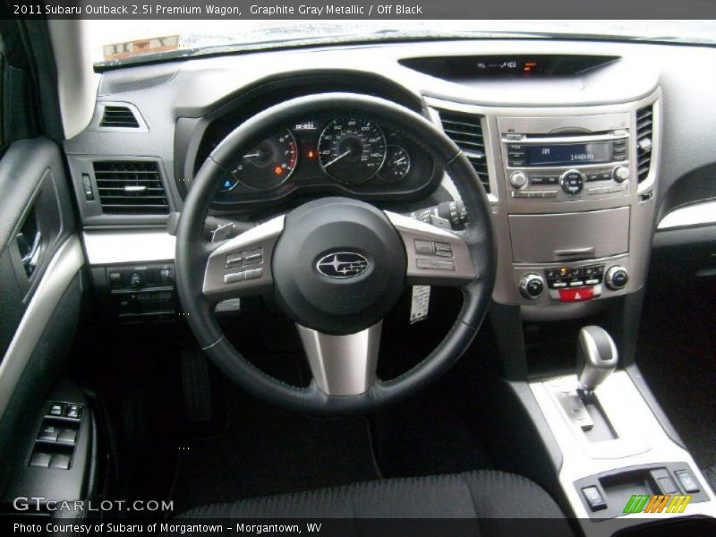 Dashboard of 2011 Outback 2.5i Premium Wagon